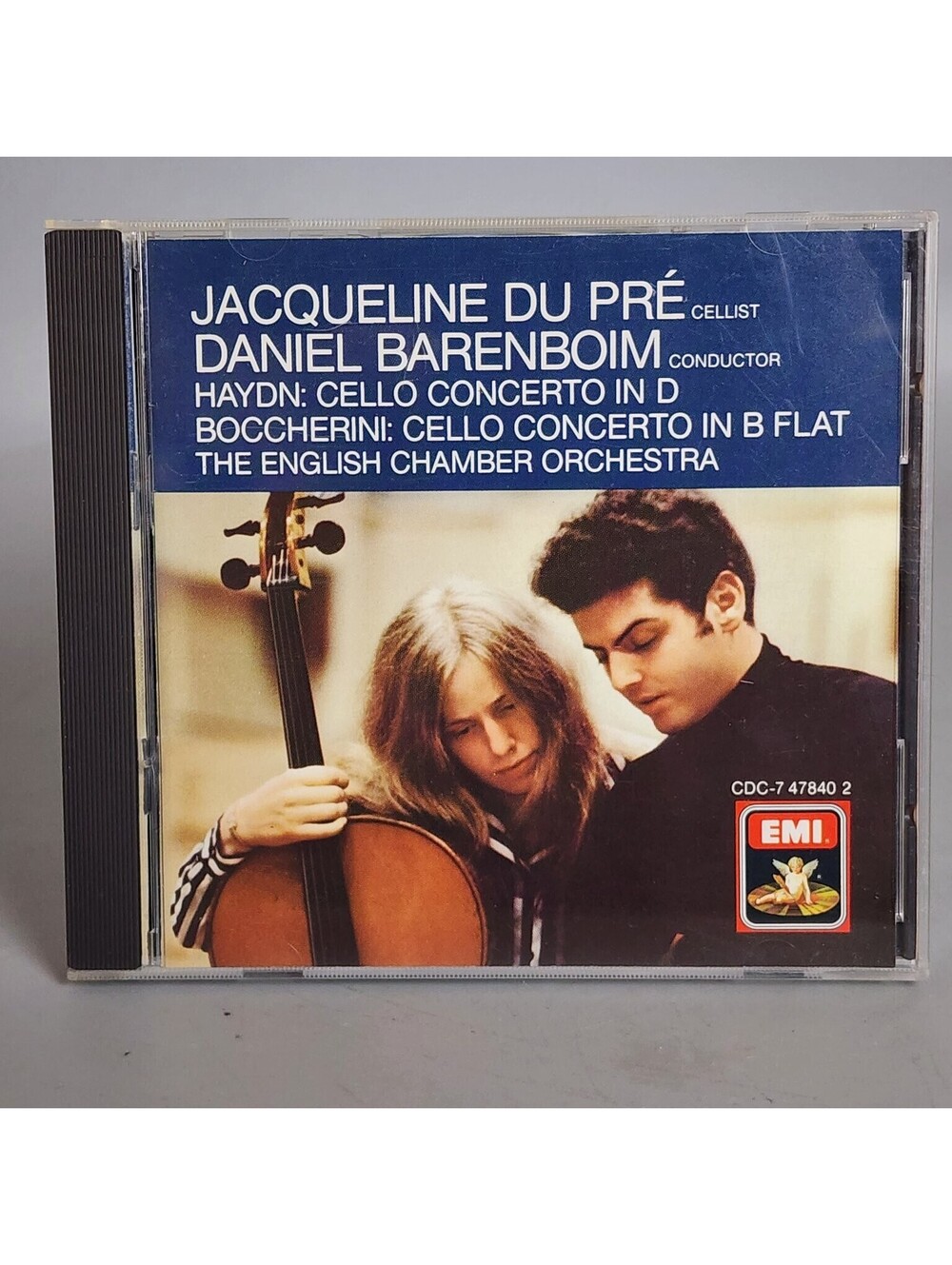 Jacqueline du Pré Cello Concertos Haydn Boccherini CD Daniel Barenboim EMI
